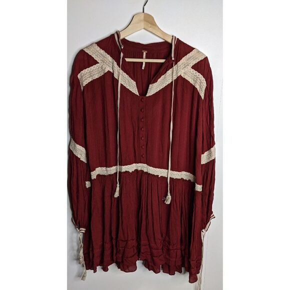 Free people | long sleeve mini dress - Picture 2 of 7